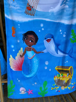Friends and Waves Beach Towels- Girls collection 70x140cm/55x27"